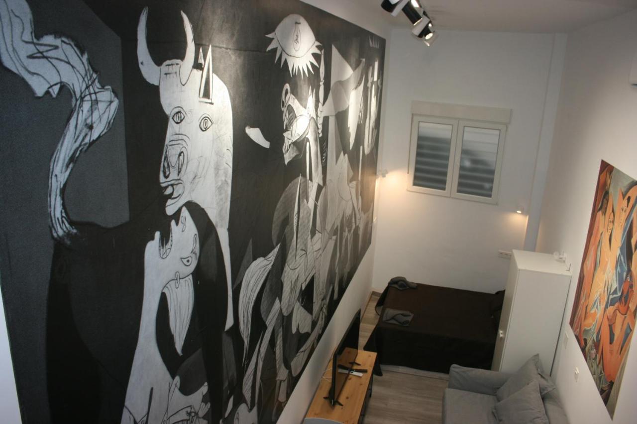 Golondrinas De Malaga "Apartamentos Con Mucho Arte" Y Terraza Solarium En Coliving Eksteriør billede
