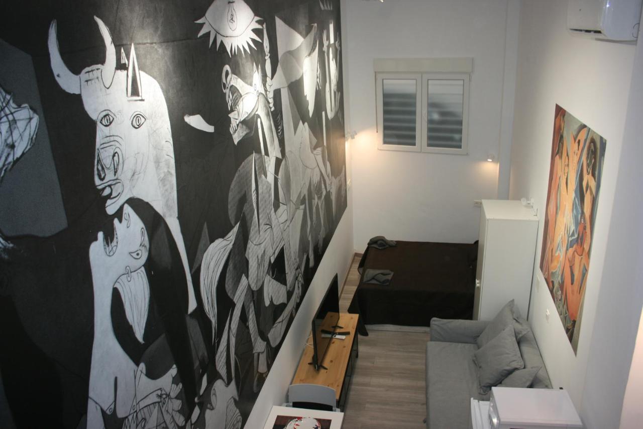 Golondrinas De Malaga "Apartamentos Con Mucho Arte" Y Terraza Solarium En Coliving Eksteriør billede