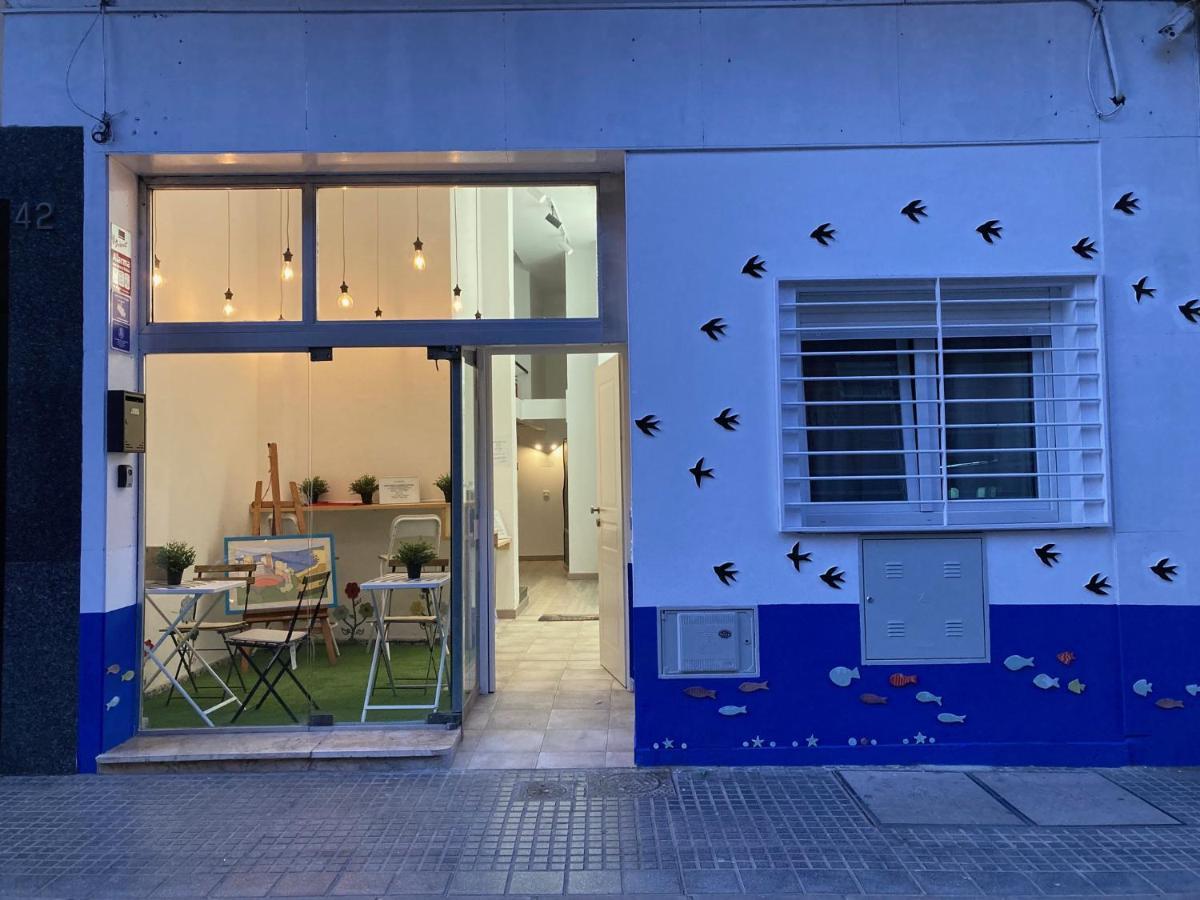 Golondrinas De Malaga "Apartamentos Con Mucho Arte" Y Terraza Solarium En Coliving Eksteriør billede